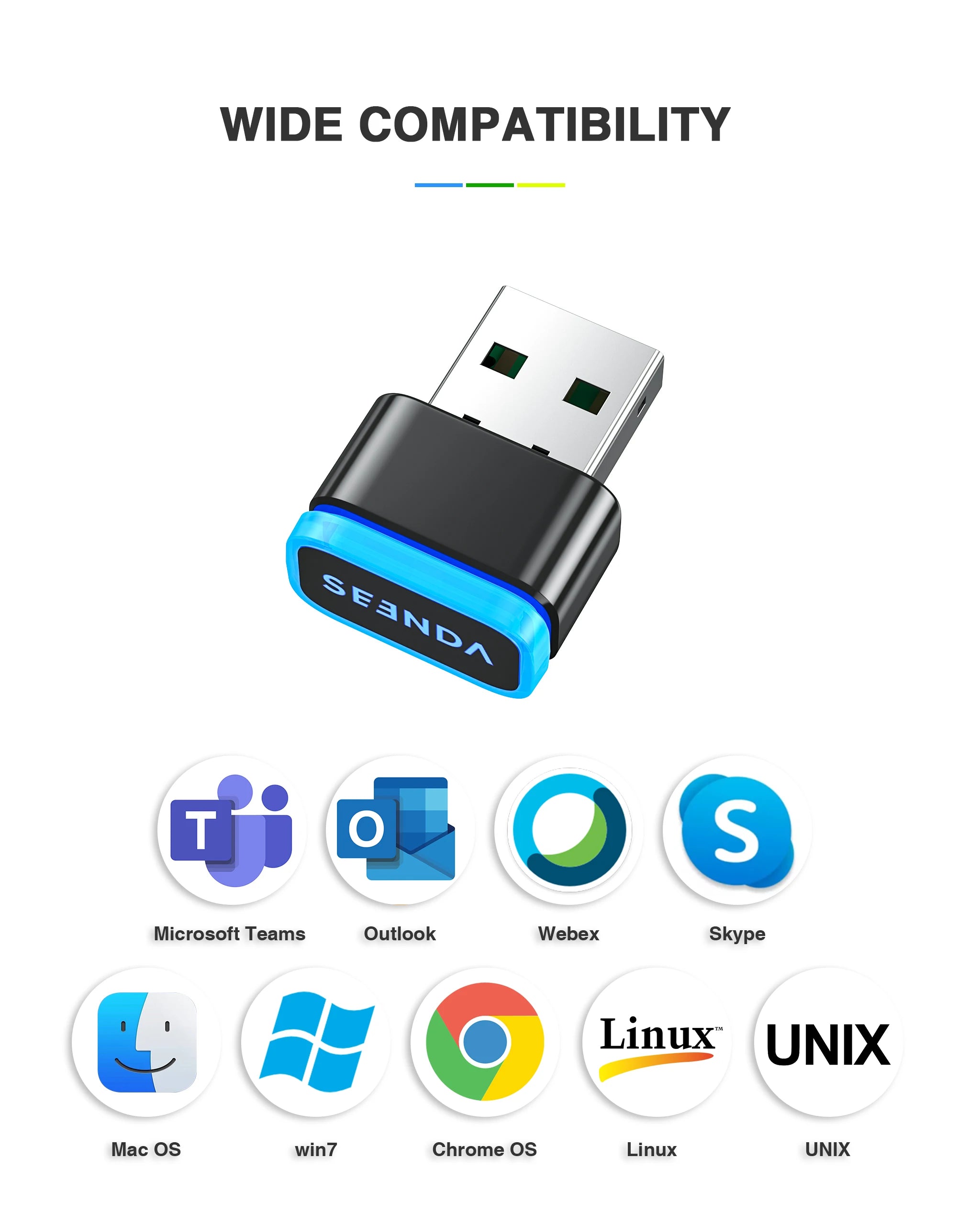 Mouse Jiggler Seenda Dk16 Mover Simulador De Mouse Usb