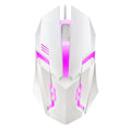 Mouse Gamer Cableado 5000 DPI Silencioso Con Luces Para PC Laptop