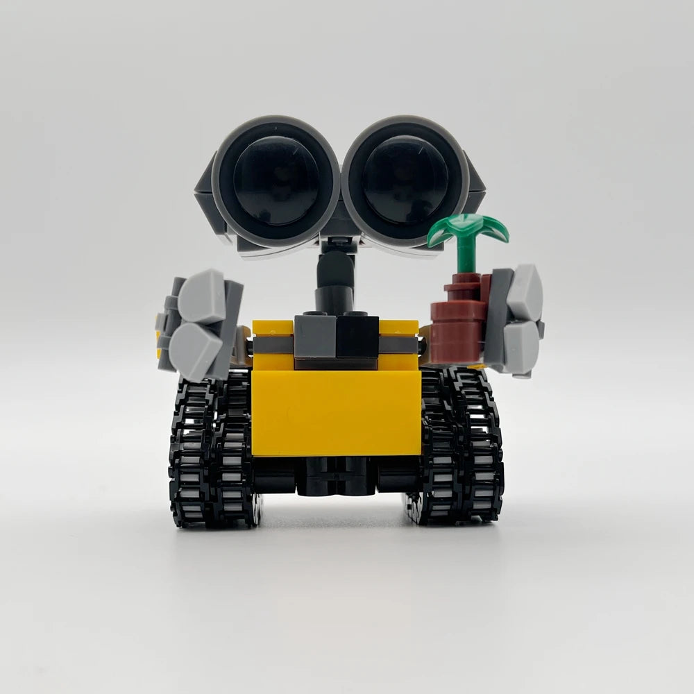 Mini Robot Wall-e MOC Building Blocks Model Bricks Kits Creative Toys for Kids
